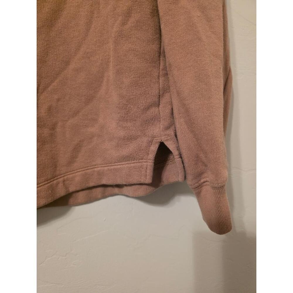 PINK Victoria’s Secret Brown Crewneck Sweatshirt Love Pink Graphic Cozy - Picture 4 of 7